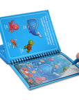 Reusable Magic Water Drawing-Coloring Book