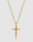 Crucifix Gold Necklace