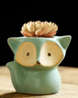 Cute Fox Style Succulent Pot