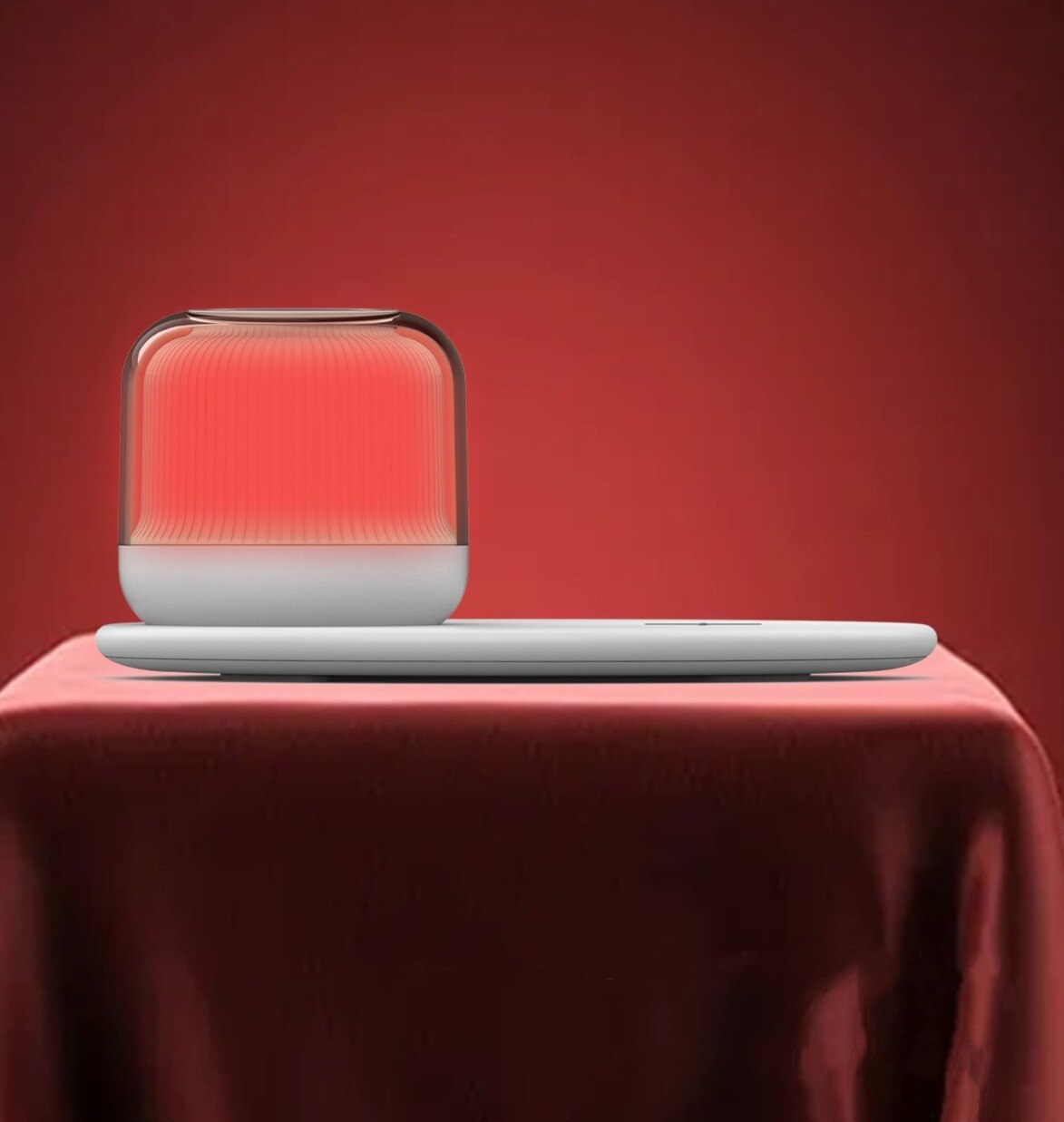 Bedside Lamp With Wireless Charger